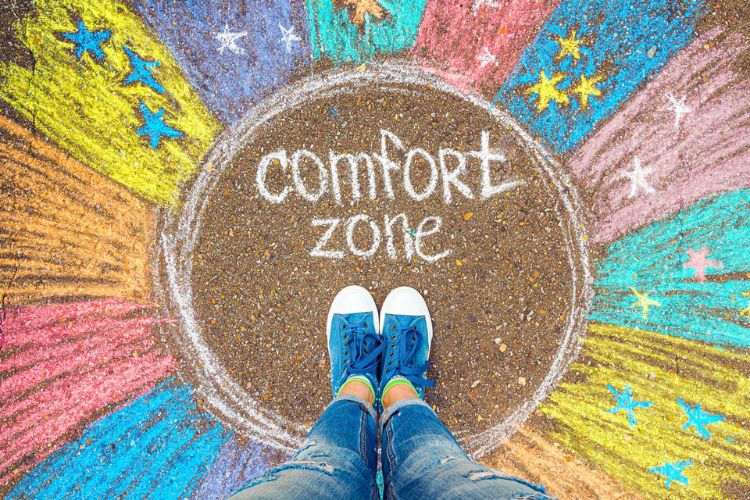 Abandon your comfort zone